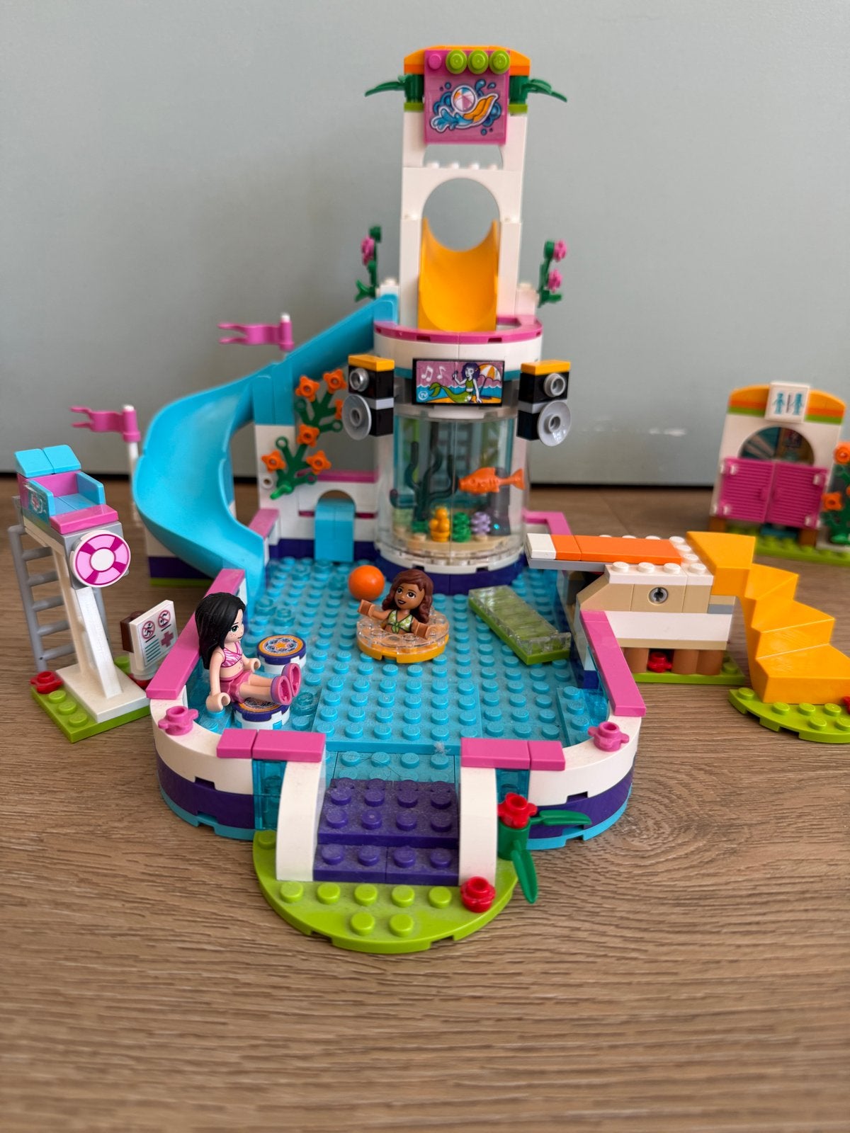 Lego Friends Zwembad van Heartlake City (41313), Lego, Friends, Ophalen of Verzenden, Zo goed als nieuw