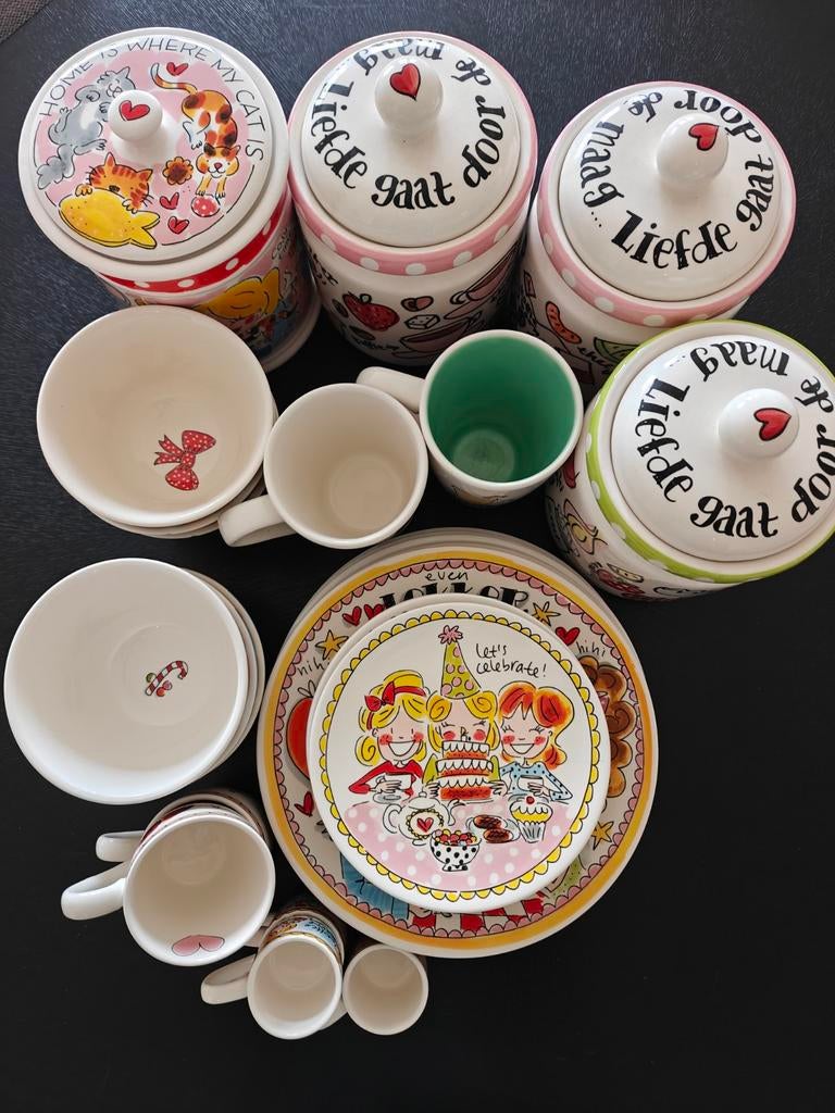 Blond Amsterdam Servies - Diverse items, Huis en Inrichting, Keuken | Servies, Bord(en), Blond Amsterdam, Aardewerk, Ophalen