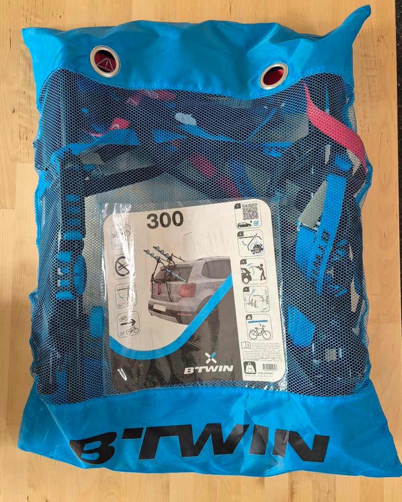 B'Twin 300 Fietsendrager, Ophalen, Achterklepdrager
