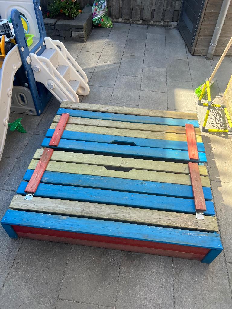 Zandbak, Ophalen, Gebruikt