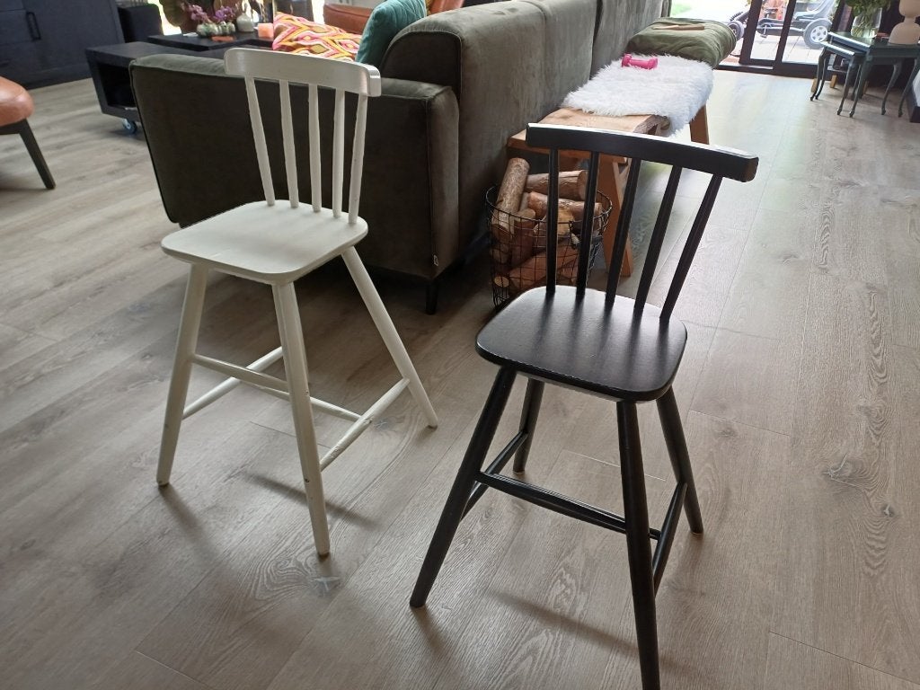 Zwarte AGAM (Ikea) kinderstoel, Kinderen en Baby's, Kinderstoelen, Ophalen, Gebruikt, Overige typen