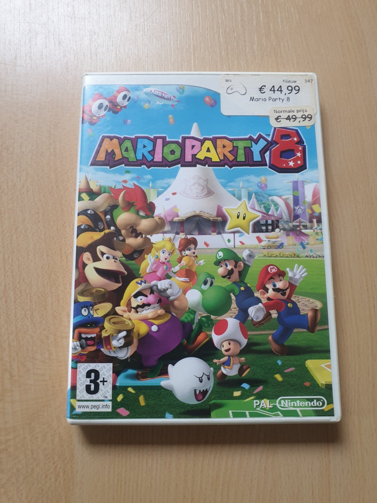 Mario party 8 Nintendo wii, 3 spelers of meer, Ophalen of Verzenden, Gebruikt, Vanaf 3 jaar