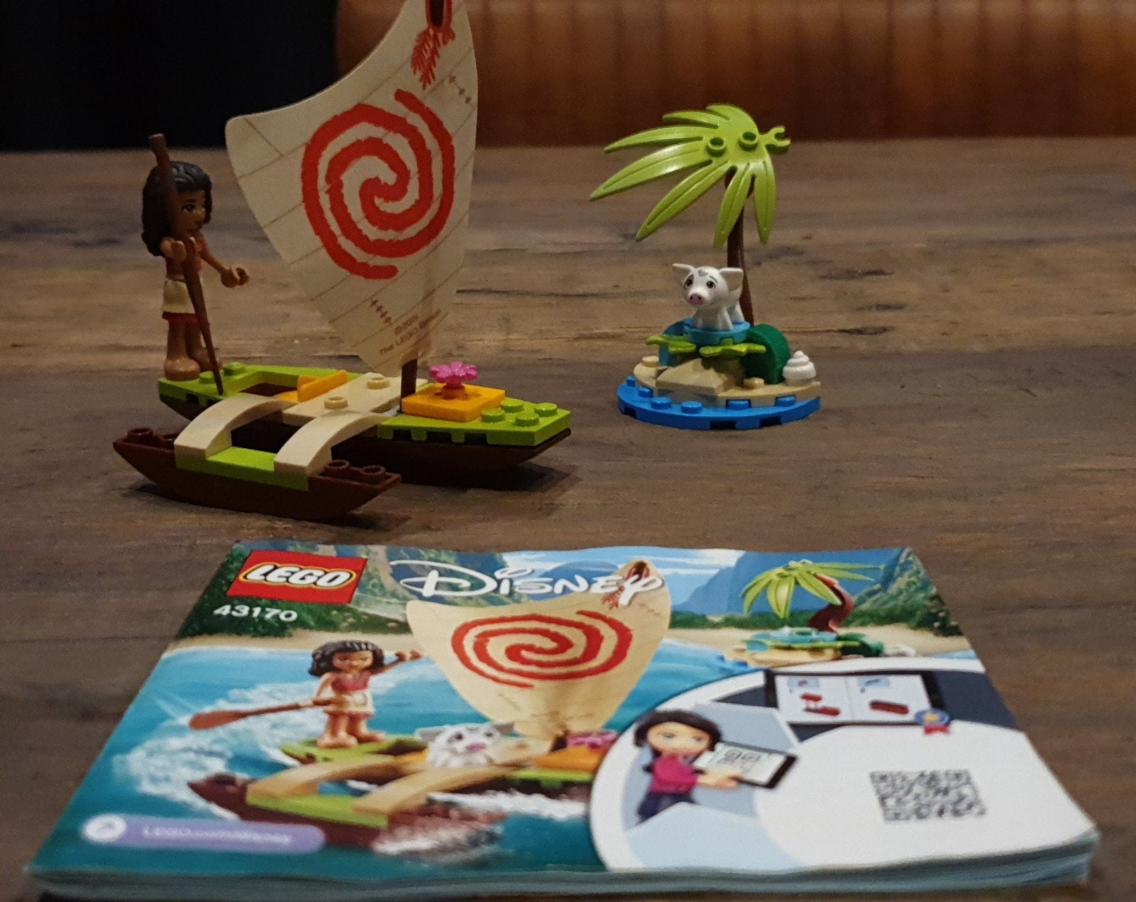 Lego Disney Vaiana's Oceaanavontuur 43170, Ophalen, Zo goed als nieuw