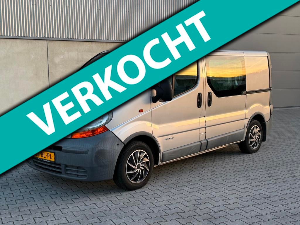 Renault Trafic 1.9 dCi L1H1 APK 22-04-2027+INVALIDE ROLSTOEL, Auto's, Gebruikt, 4 cilinders, Origineel Nederlands, Bedrijf