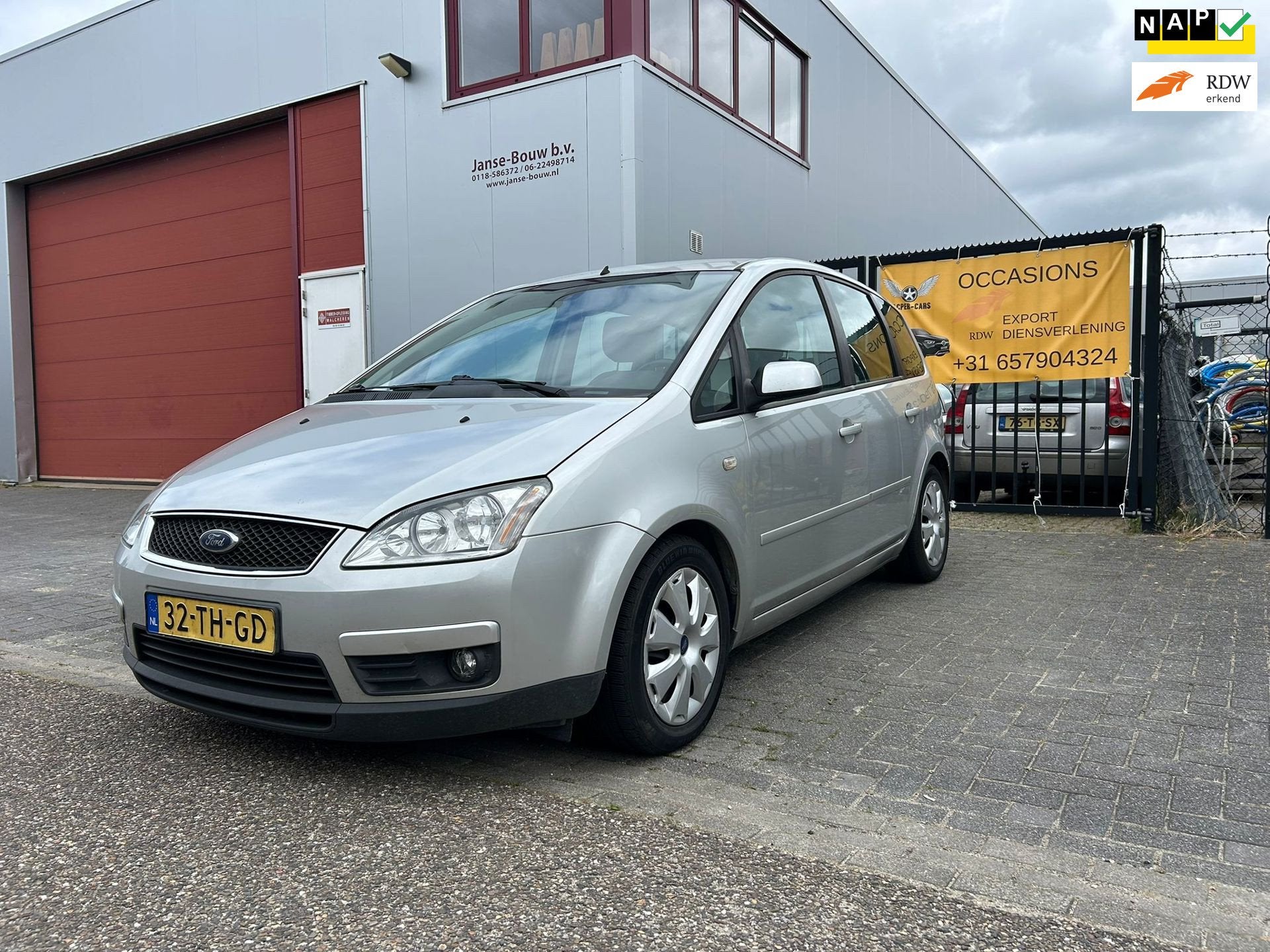 Ford Focus C-Max 1.8-16V Futura Automaat!/ijskoude Clima/Aut, 125 pk, Gebruikt, 700 kg, Origineel Nederlands