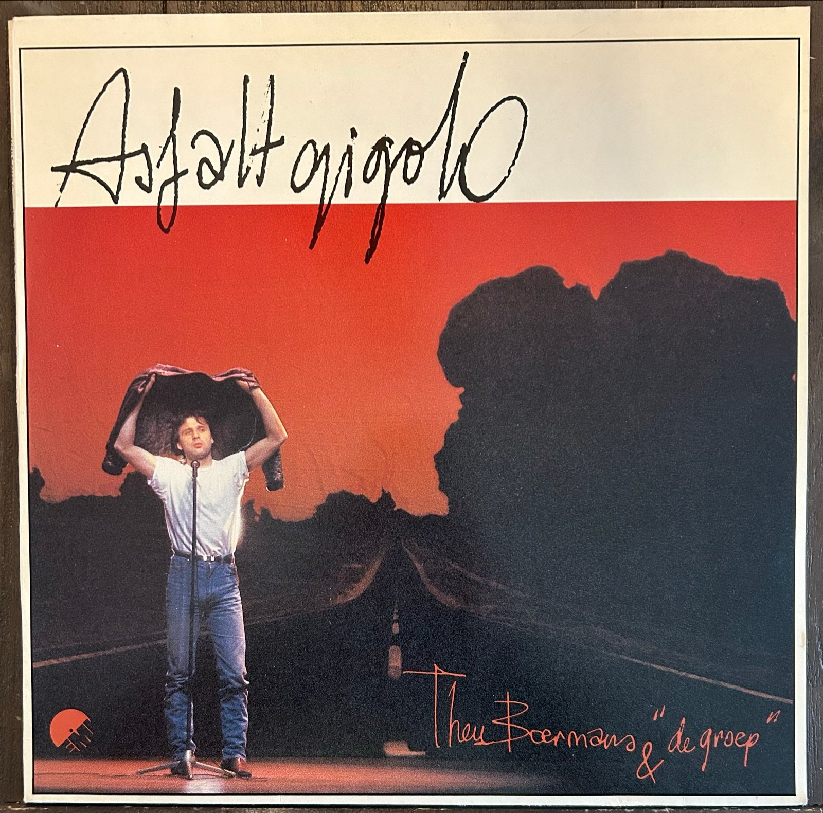 Theu Boermans & "de groep" - Asfaltgigolo LP, LP, Gebruikt, Pop, Ophalen of Verzenden