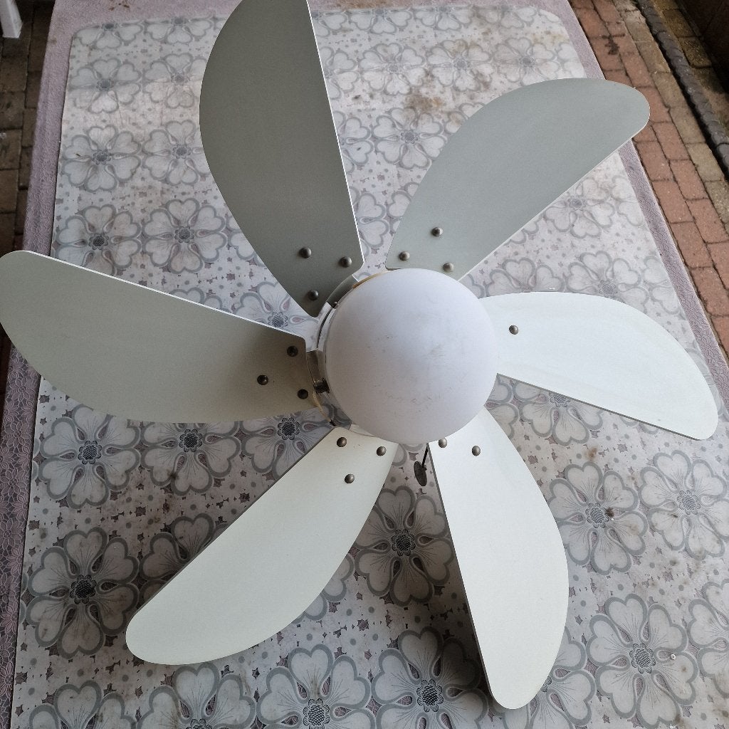 Gebruikte plafond fan met lamp tekoop., Ophalen, Gebruikt, Plafondventilator