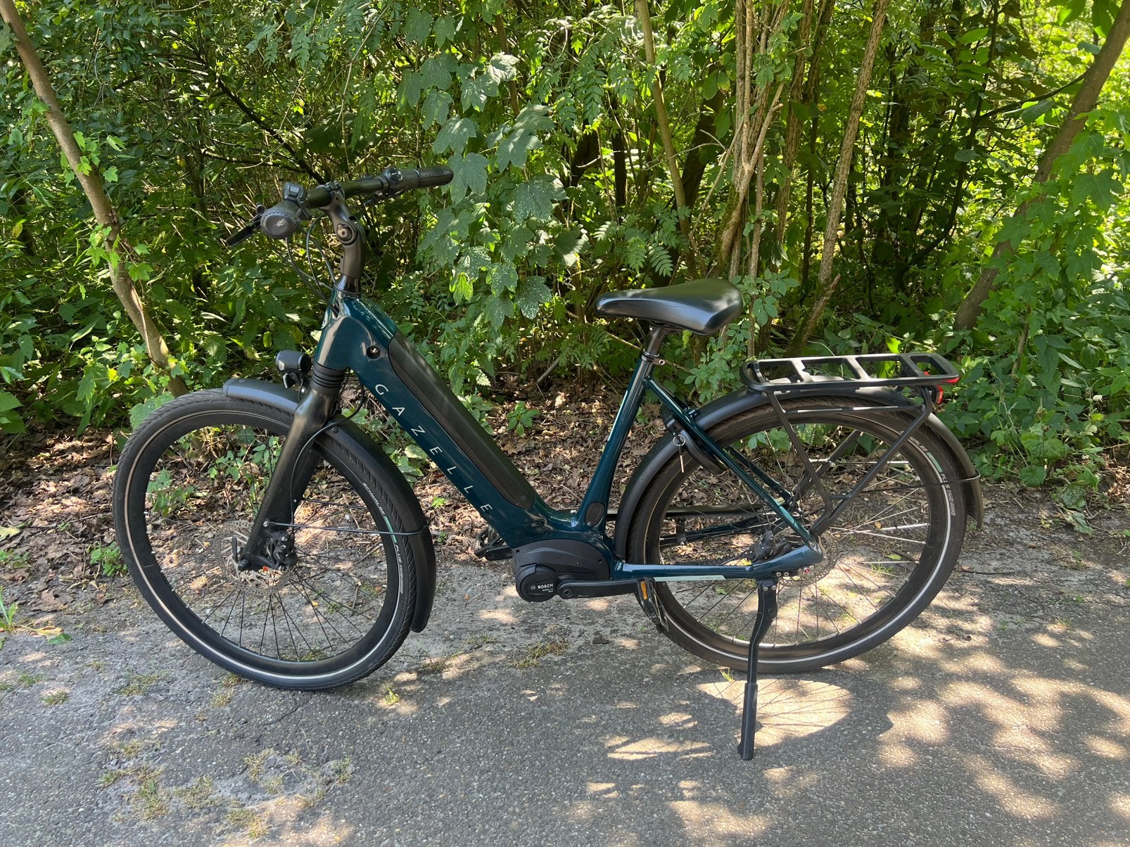 Gazelle ultimate c8+ smart elektrische fiets, Fietsen en Brommers, Elektrische fietsen, 47 tot 51 cm, Ophalen, Zo goed als nieuw