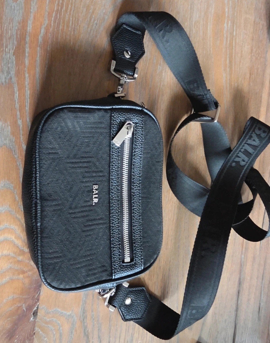 BALR. Crossbody Tas Zwart - Zo goed als nieuw, Ophalen of Verzenden, Nieuw, Zwart, Schoudertasje
