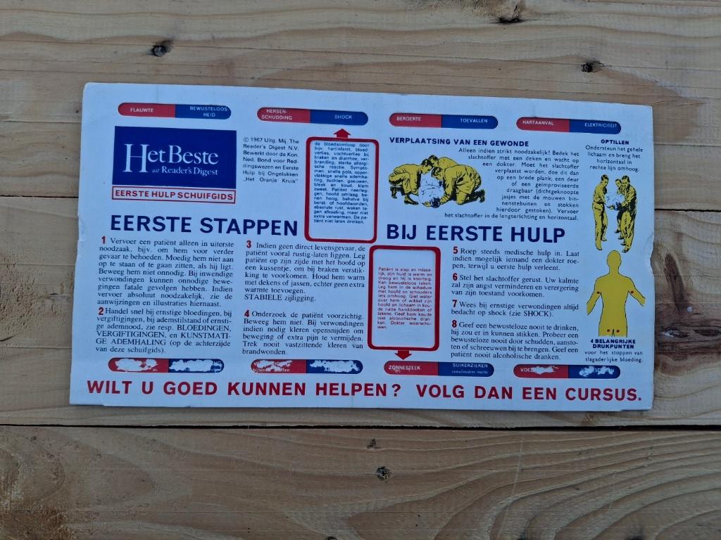 Eerste Hulp Schuifgids – Het Beste uit Reader's Digest, Boeken, Tijdschriften en Kranten, Verzenden, Wetenschap en Natuur
