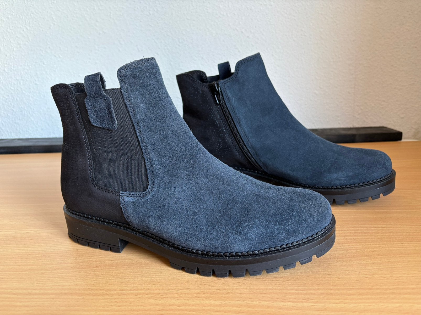 Gabor Comfort Optifit enkellaarzen suède blauw maat 39, Blauw, Lage of Enkellaarzen, Nieuw, Ophalen of Verzenden