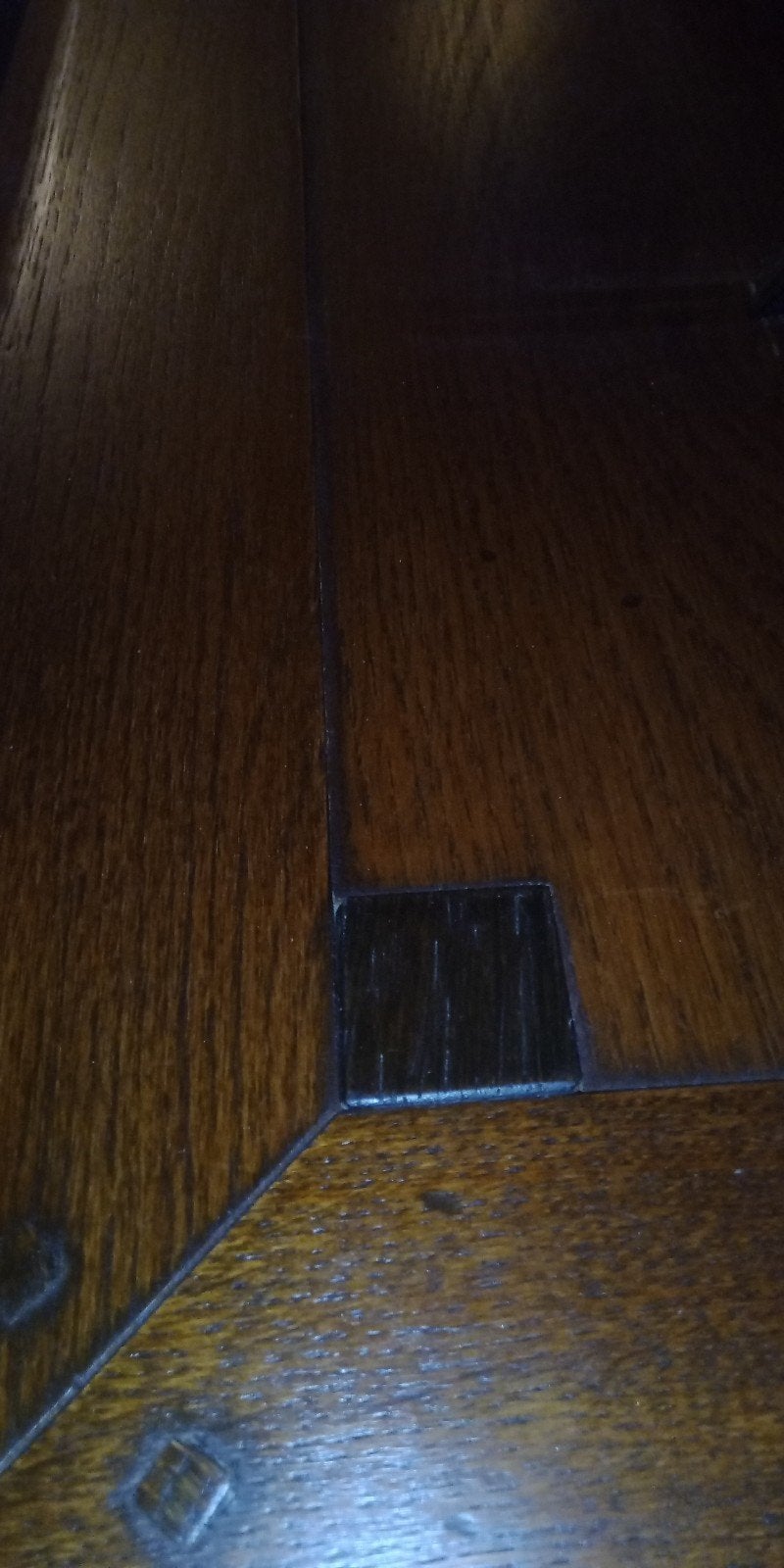 Eiken TV meubel art deco Amsterdamse school, Ophalen, 100 tot 150 cm, Eikenhout, Zo goed als nieuw