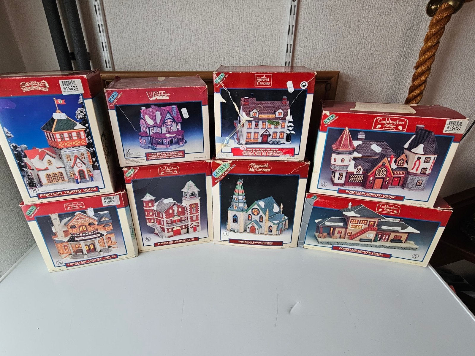 Kerstdorp lemax, Ophalen of Verzenden