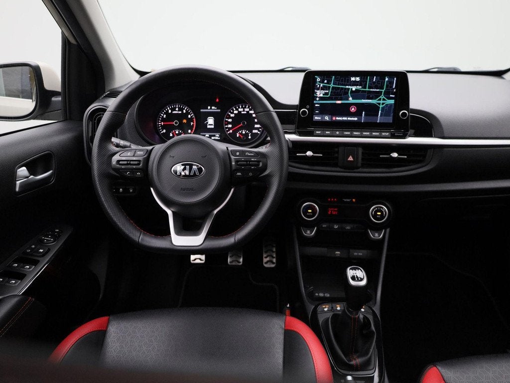 Kia Picanto 1.0 T-GDi GT-Line 5p | Navigatie | Schuifdak | A, Auto's, Kia, 12 maanden, 101 pk, Gebruikt, Origineel Nederlands
