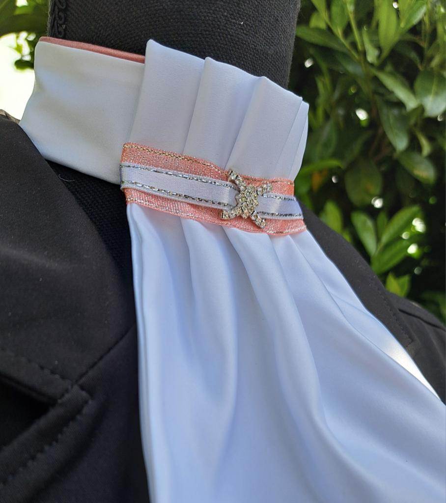 Made by Lique kinder plastron Harmonica Rosé, Kinderen, Dressuur, ., Nieuw