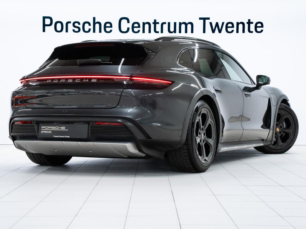 Porsche Taycan 4 Cross Turismo (bj 2021, automaat), Auto's, Porsche, Gebruikt, Zwart, Adaptive Cruise Control, 93 kWh