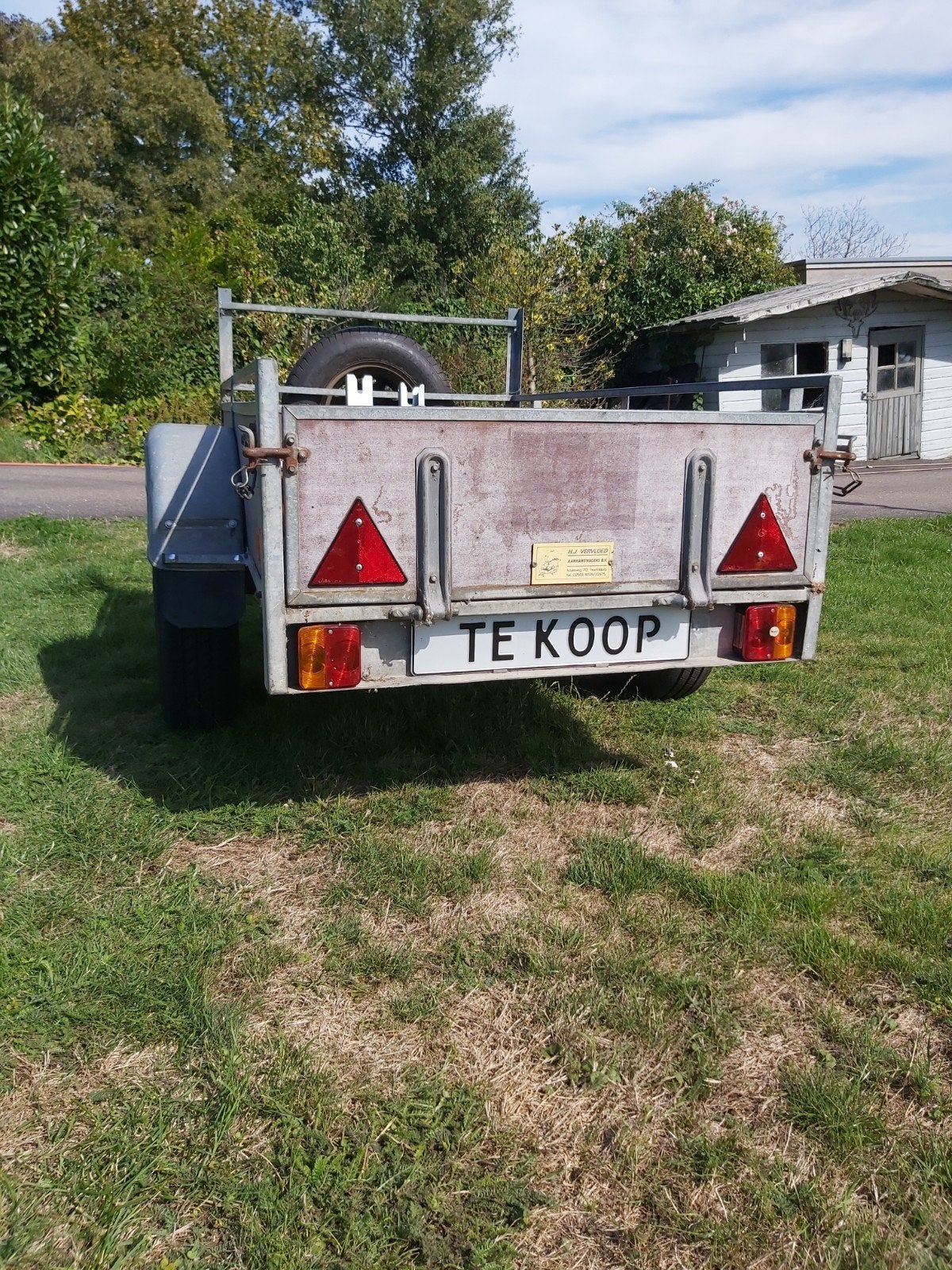 Aanhanger t/m 750 kg, Ophalen, Gebruikt