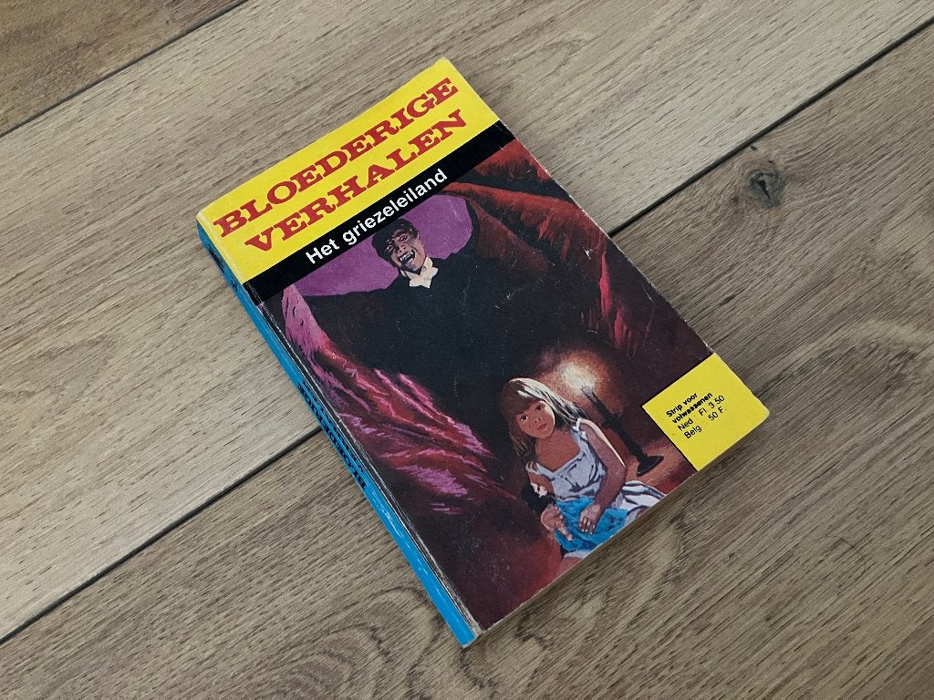 Bloederige verhalen - Het griezeleiland, Boeken, Eén stripboek, Ophalen of Verzenden, Gelezen