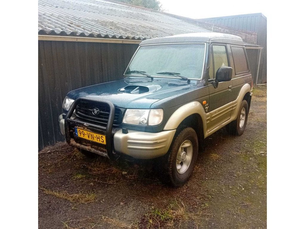 Galloper - 2000 - TC - 2.5 TCI High Roof - Galloper 4x4 apk, Auto's, 1748 kg, Gebruikt, Origineel Nederlands, Bedrijf