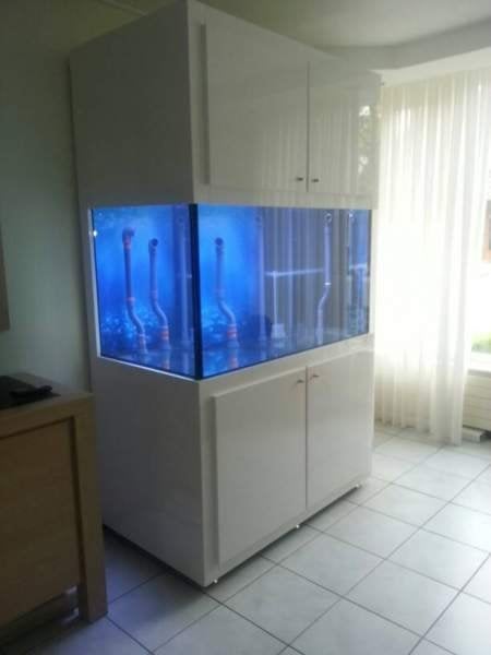 aquarium met sump en meubel, Ophalen, Gebruikt, Leeg aquarium