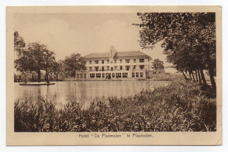 Plasmolen Hotel De Plasmolen 1932, Ophalen, 1920 tot 1940, Gelopen, Limburg