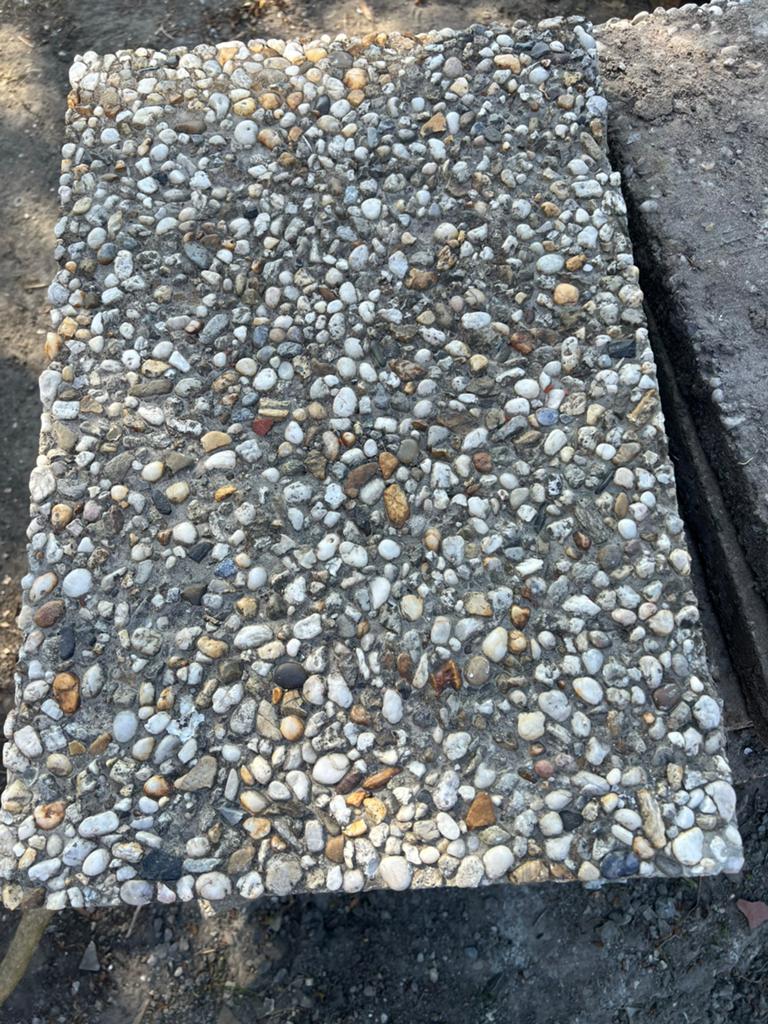 Tuintegels - gratis ophalen Amstelveen, Ophalen, Gebruikt, 10 m² of meer, Beton