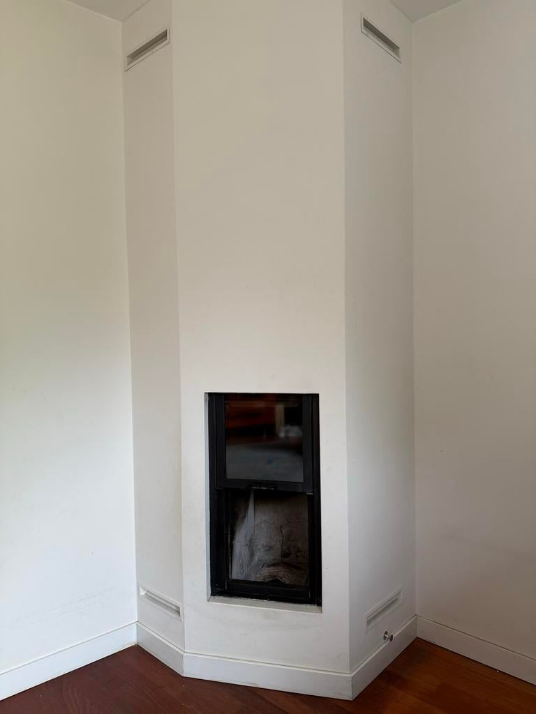 Inbouw Houthaard (Spatherm Arte 8KW) - met liftdeur!, Ophalen, Gebruikt, Inbouwhaard, Houthaard