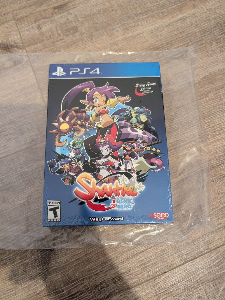 Shantae 1/2 genie hero risky beats edition PS4, Muziek, 1 speler, Nieuw, Ophalen of Verzenden