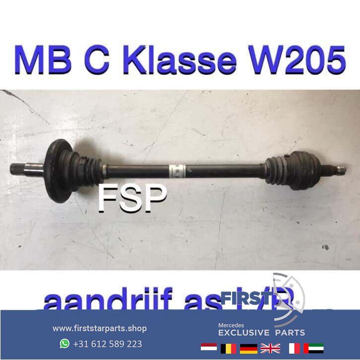 W205 C Klasse aandrijfas steek as L/R Mercedes C Klasse 2018