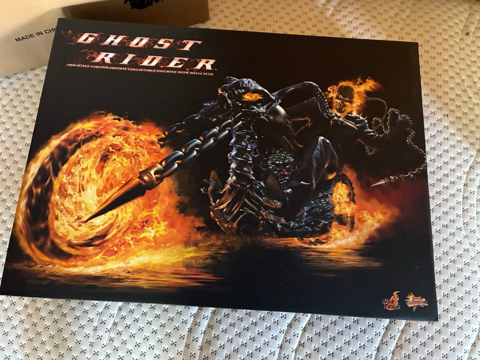 Hot Toys Ghost Rider met Hellcycle 1/6 schaal Limited Editio, Ophalen of Verzenden, Zo goed als nieuw