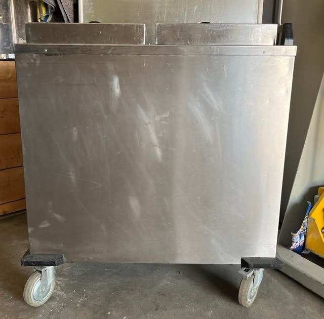 Professionele RVS bordenwarmer / platenwarmer verrijdbaar, Ophalen, Gebruikt, 60 cm of meer, SKCP