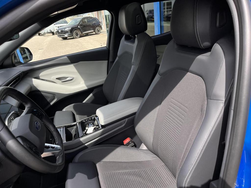 Ford Capri Premium Extended Range AWD 79 kWh Elek. Trekhaak, Automaat, Blauw, Leder en Stof, 340 pk