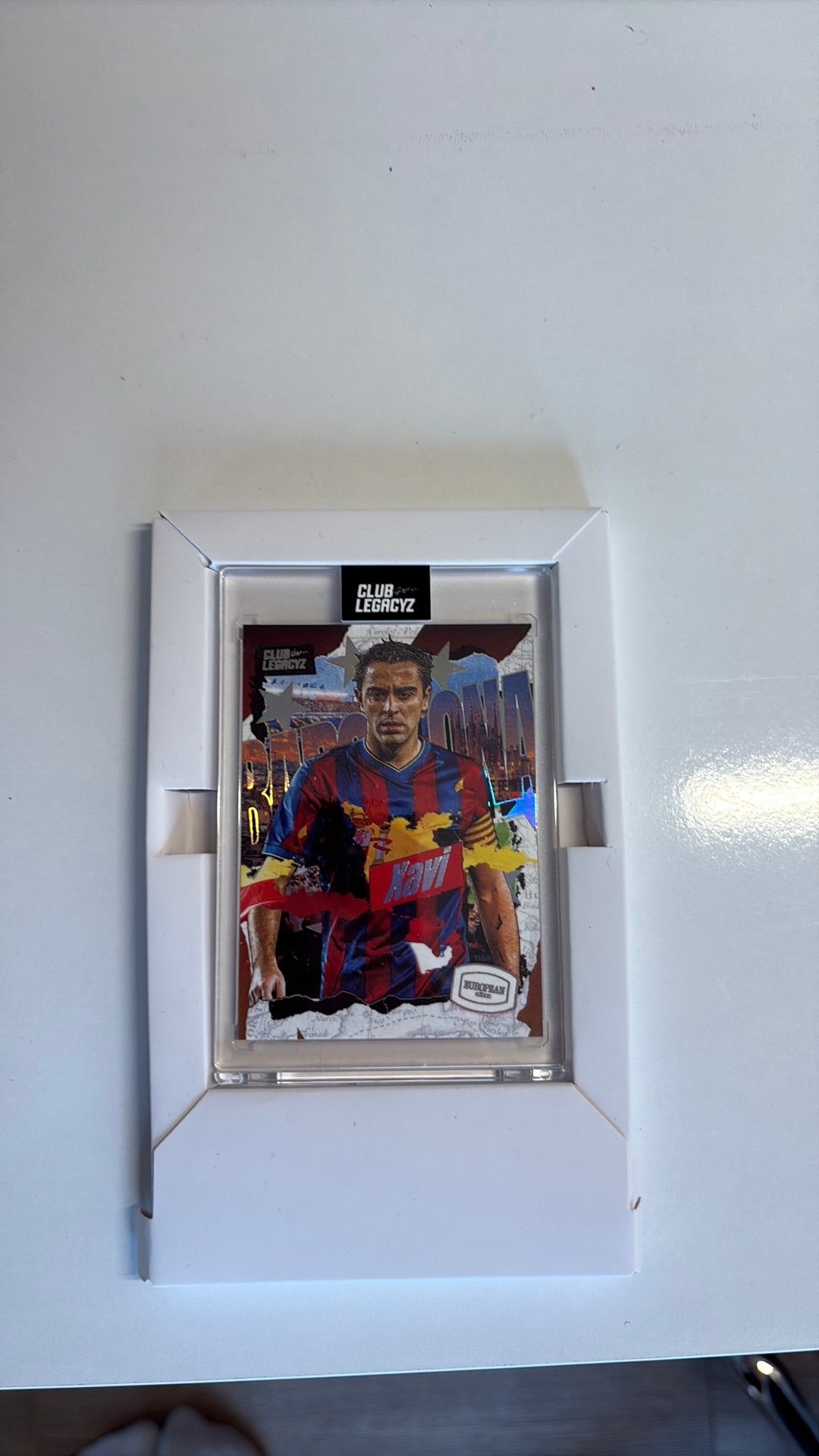 Xavi voetbal kaart 9/25, Ophalen of Verzenden, Zo goed als nieuw, Buitenlandse clubs