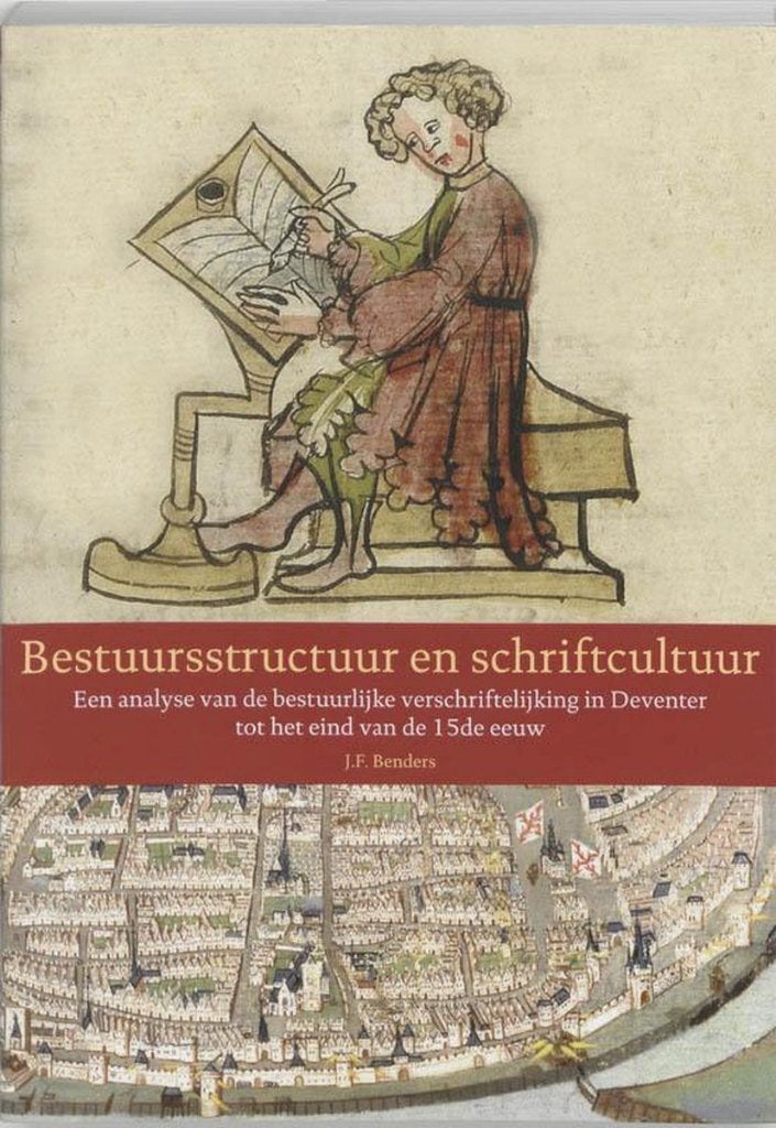 J.F.Benders - Bestuursstructuur en schriftcultuur - Een ana, Ophalen of Verzenden, Zo goed als nieuw, Nederland