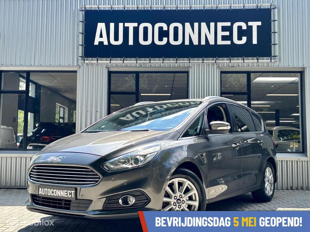 Ford S-Max 1.5 Titanium 7persoons. NAVI, CRUISE, CLIMA., Auto's, Voorwielaandrijving, 4 cilinders, 160 pk, Bedrijf
