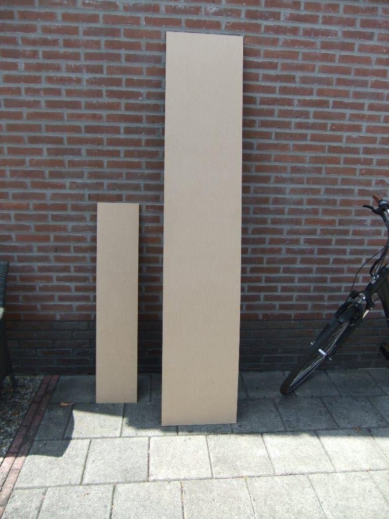 2 Stukken MDF plaat ongegrond 6 mm dik. (Gratis), Ophalen, Minder dan 25 mm, Overige typen, Nieuw