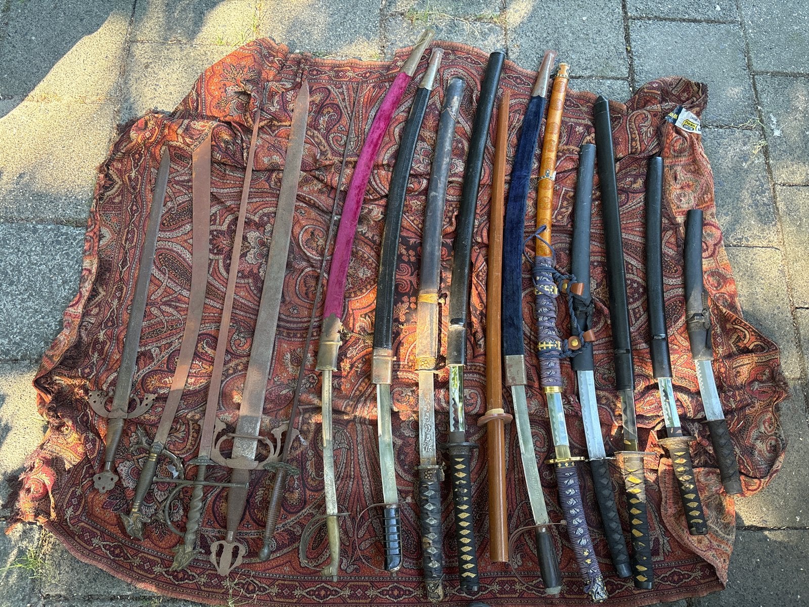 Diverse Zwaarden Collectie - Katana's en Westerse Zwaarden, Ophalen, Gebruikt