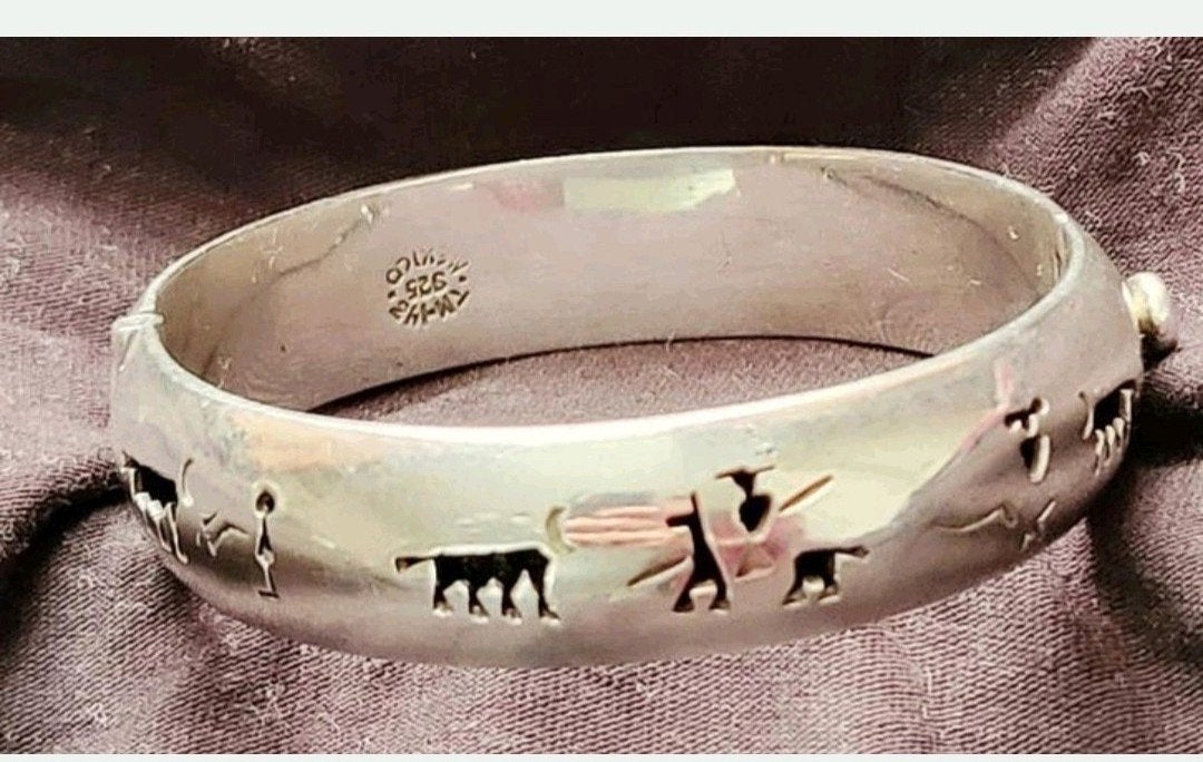 sterling zilveren armband Mexico Taxco, Ophalen, Nieuw