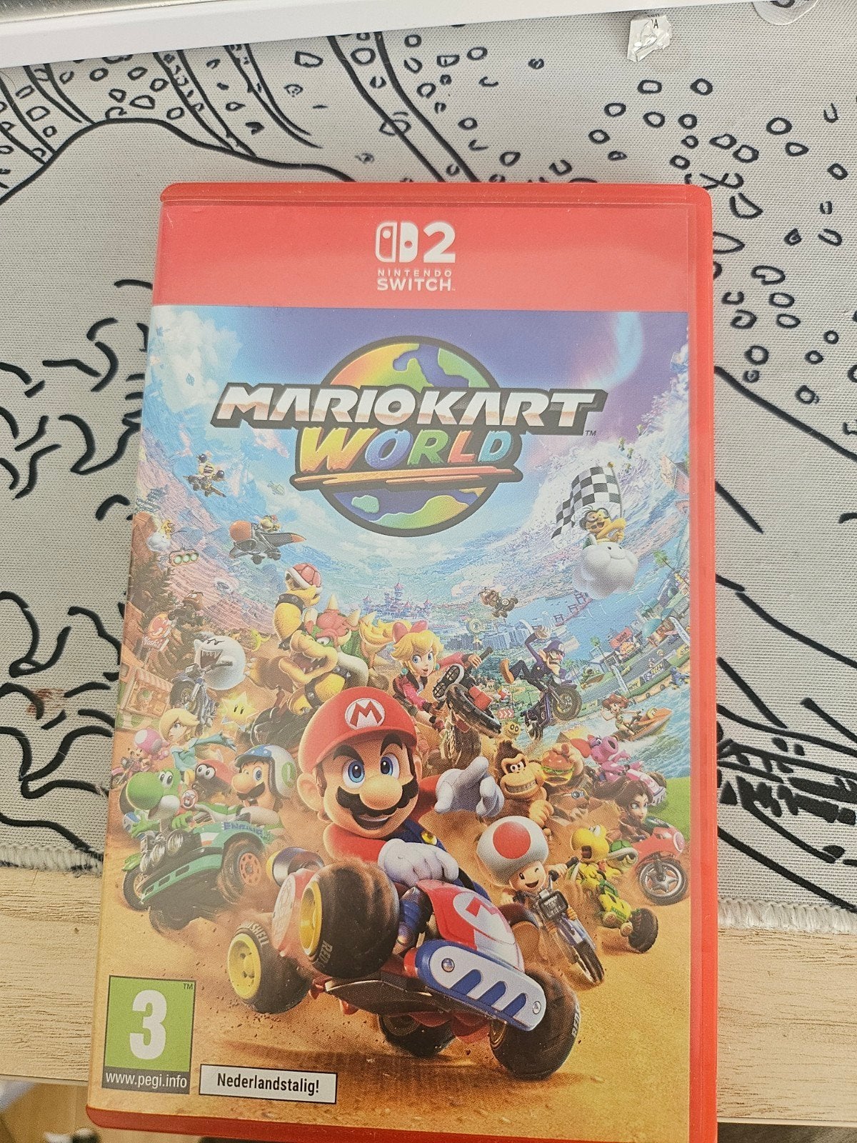 Mario Kart World - Nintendo Switch Game, Spelcomputers en Games, Games | Nintendo Switch, Zo goed als nieuw, Racen en Vliegen