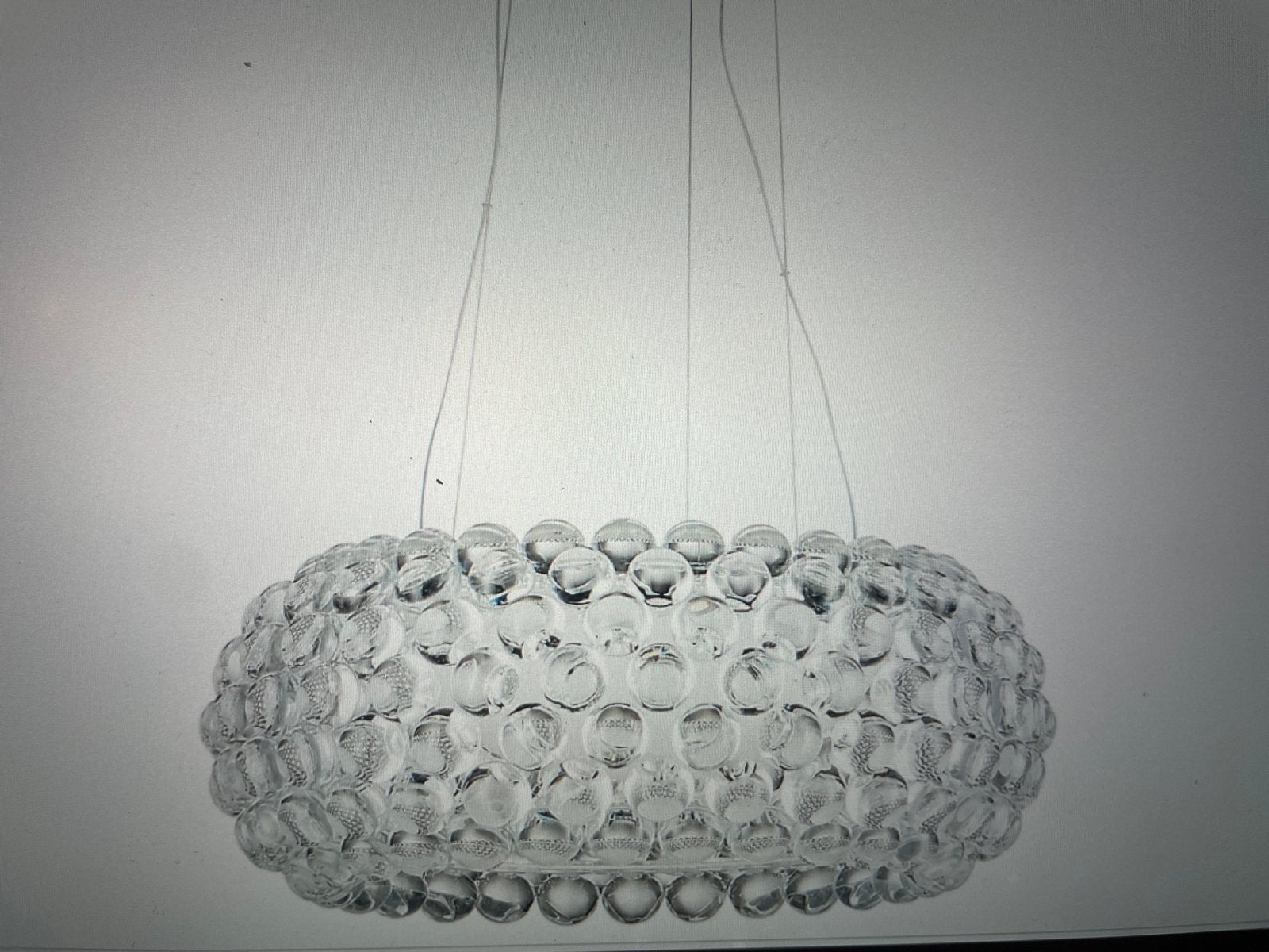 Prachtige Foscarini Caboche Plus Media hanglamp, Ophalen of Verzenden, Zo goed als nieuw, Kunststof, E27 (groot)