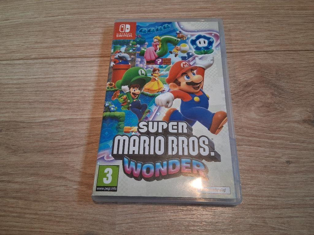 Nintendo Switch - Super Mario Bros. Wonder - zgan, Zo goed als nieuw, Ophalen, Avontuur en Actie, 3 spelers of meer