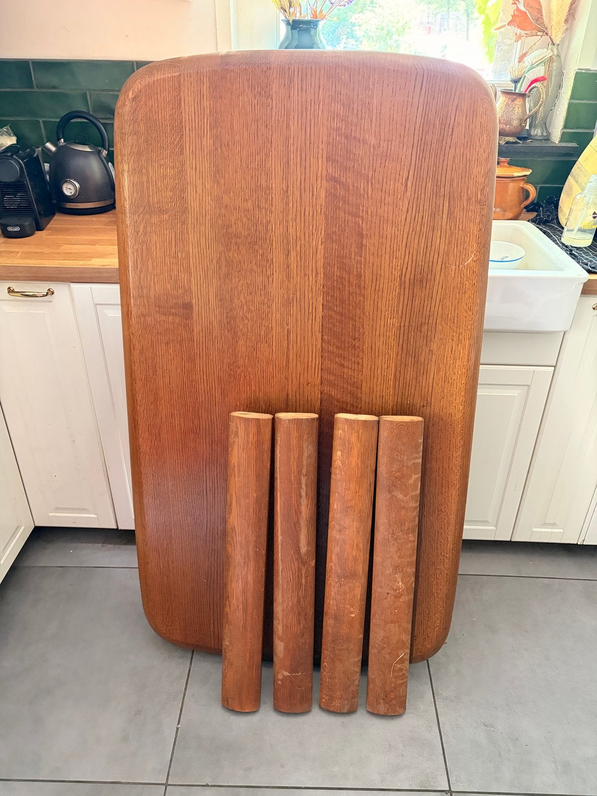 Deens Design Teakhouten Tafel - Mid-Century Modern, Ophalen of Verzenden
