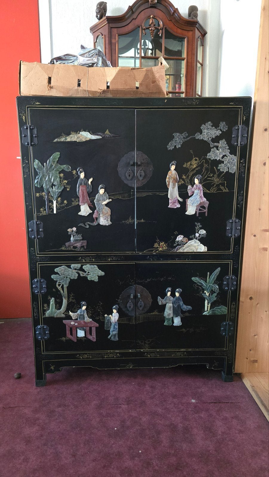 prachtige chineese kast, Verzenden