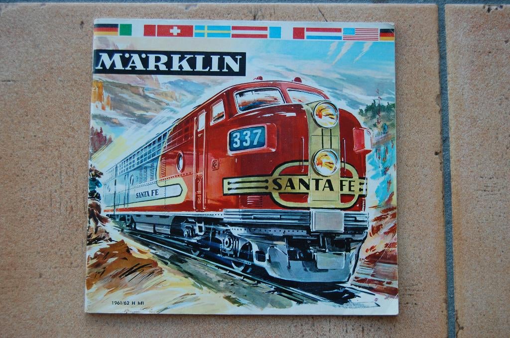 Marklin catalogus 1961-1962, Wisselstroom, Gebruikt, Märklin, Boek, Tijdschrift of Catalogus