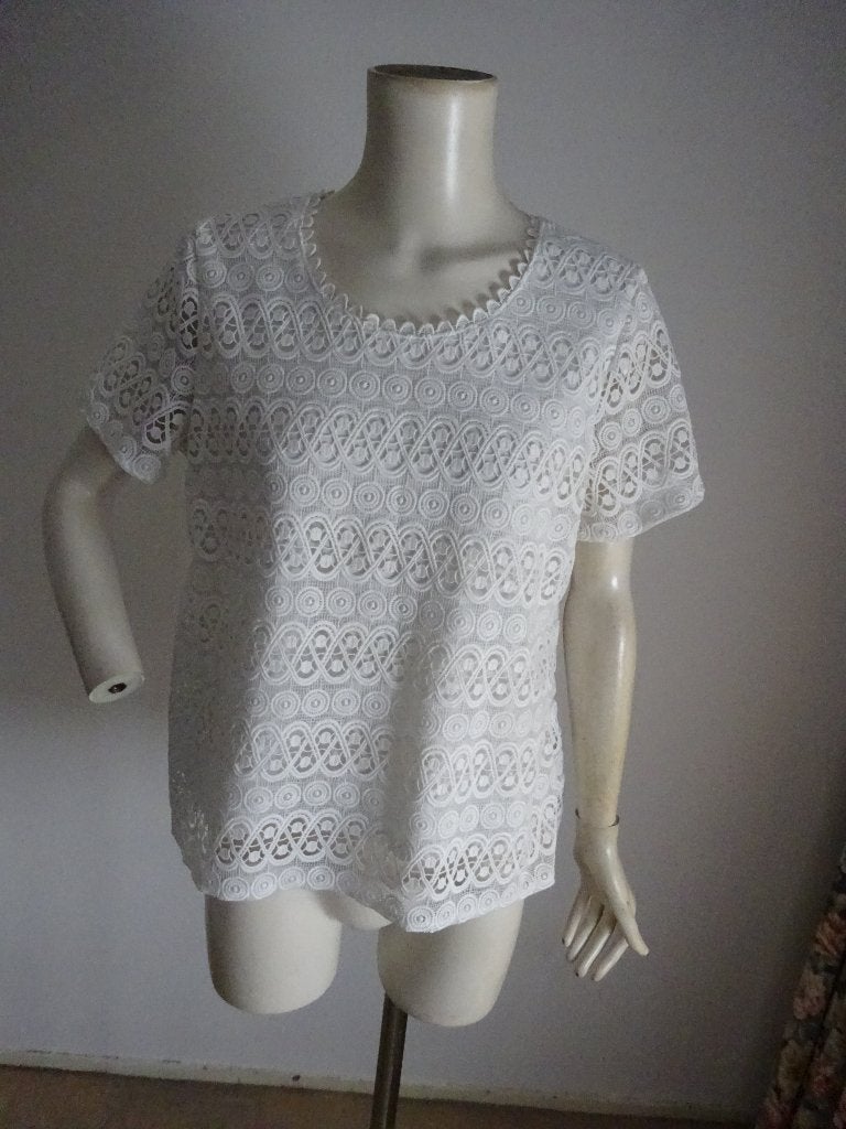 Gerry Weber top mt 42, Ophalen of Verzenden, Zo goed als nieuw, Maat 42/44 (L), Zonder mouw