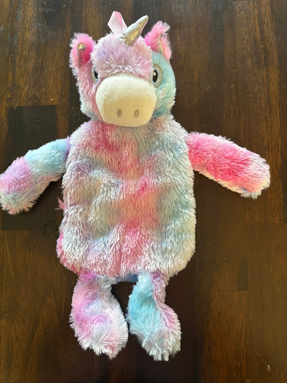 Kruikezak/knuffel eenhoorn van Primark 40 x 18 cm, Eenhoorn, Overige karakters, Ophalen of Verzenden, Zo goed als nieuw