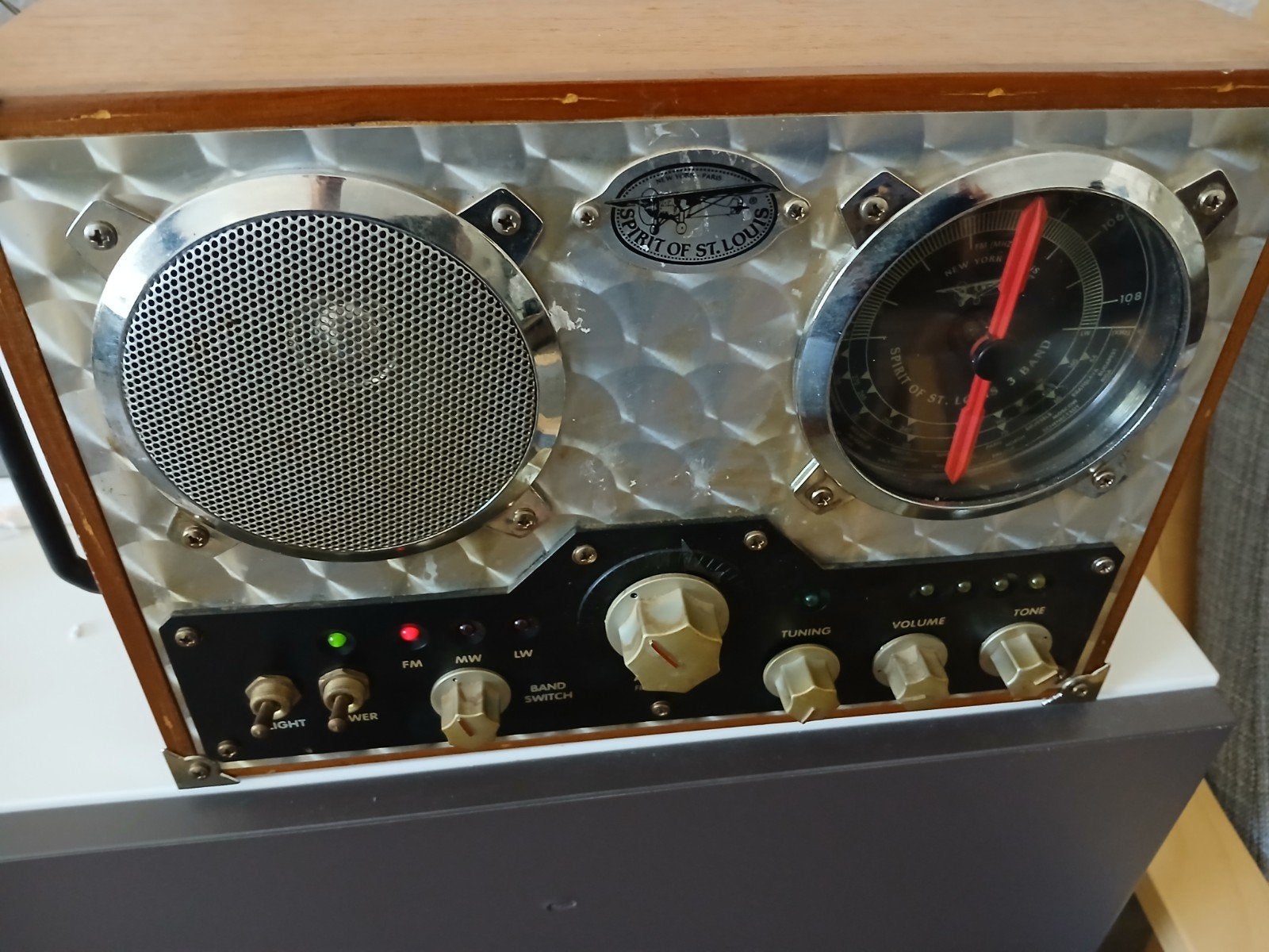 Vintage Spirit of St. Louis Field Radio S.O.S.L. Collection, Audio, Tv en Foto, Radio's, Ophalen of Verzenden, Gebruikt, Radio