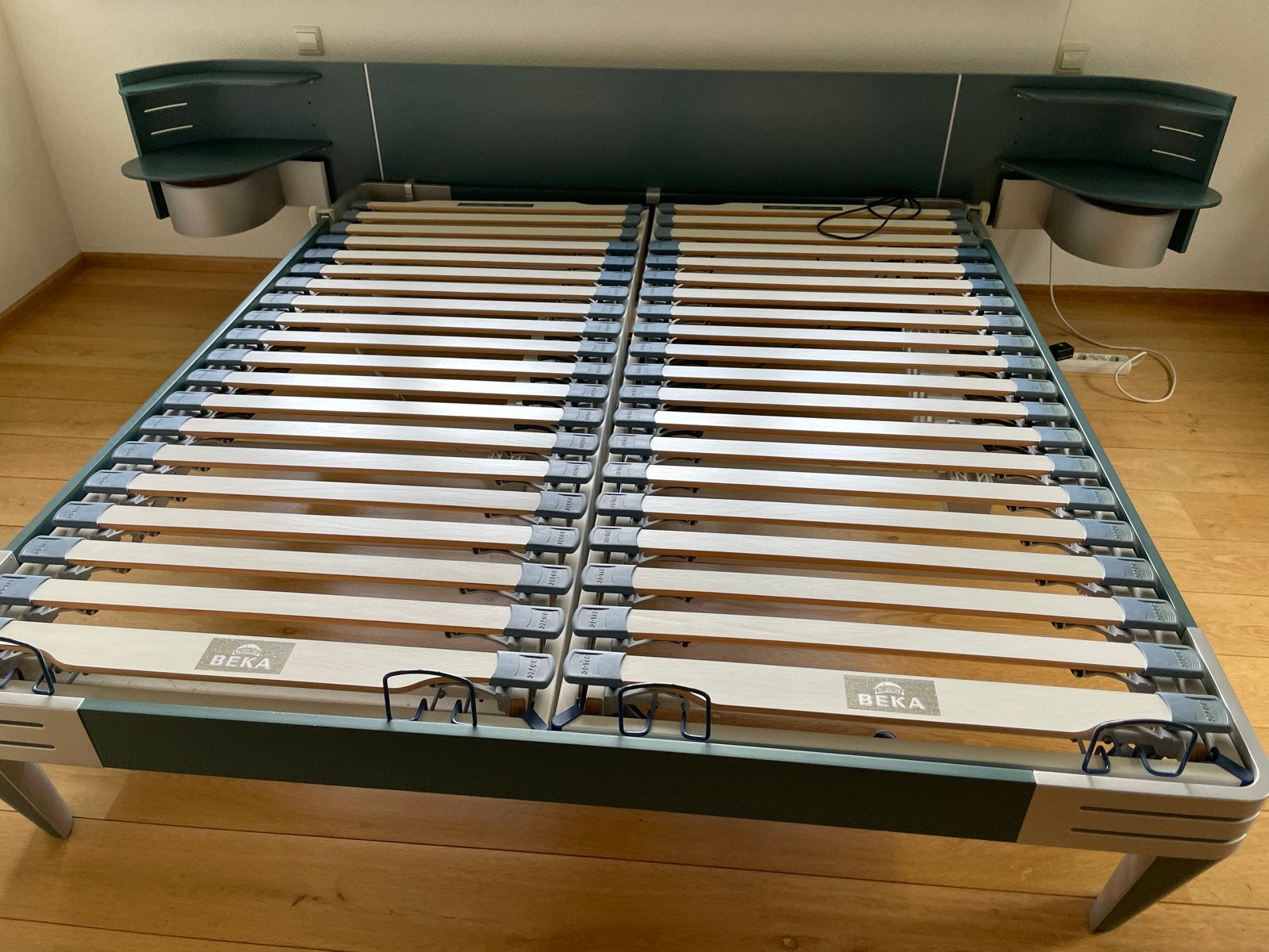 Auping Next  200x180 met 2 elektrisch verstelbare bodems, Ophalen, Overige kleuren, Tweepersoons, 180 cm