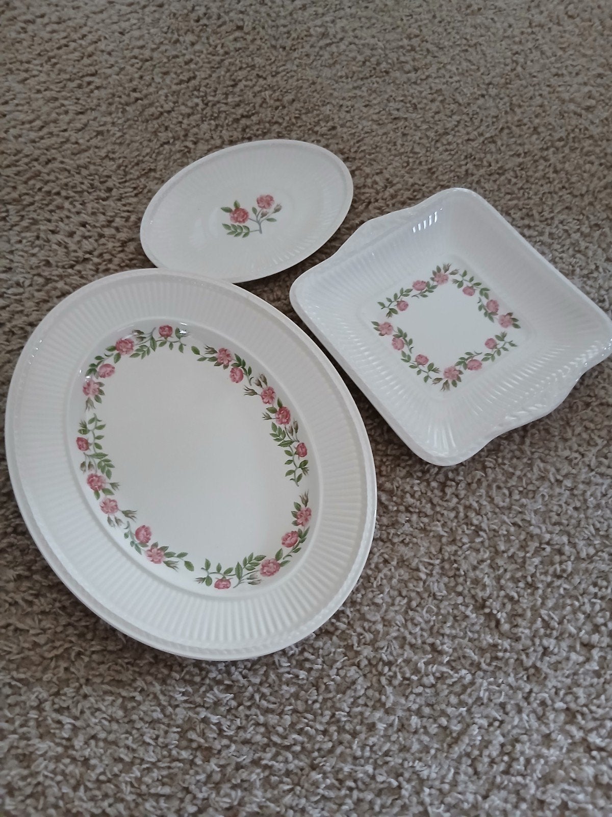 Wedgwood rosalien, Ophalen