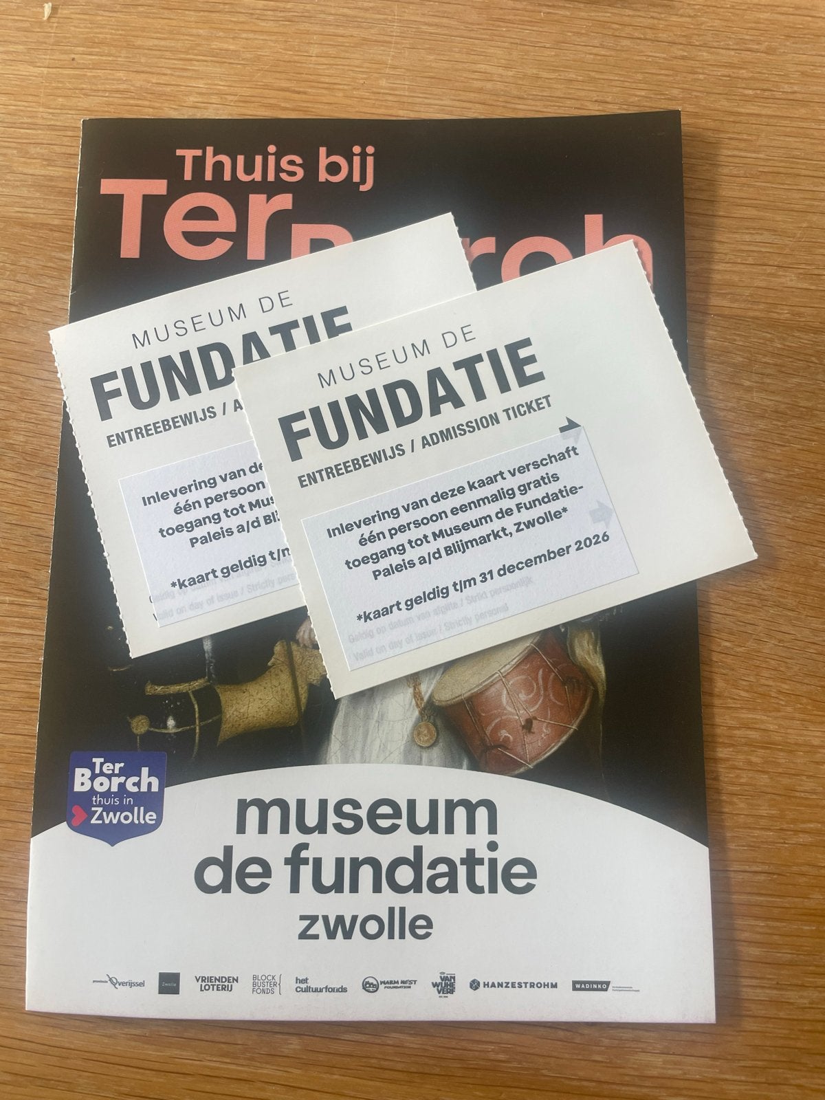 2 entreekaarten Museum Fundatie Zwolle, Twee personen
